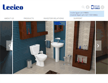 Tablet Screenshot of lecicoegypt.com